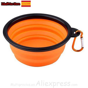 Pet®Silicone collapsible travel bowl dog folding portable folding dog bowl for dog