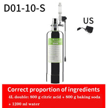 Load image into Gallery viewer, ZRDR Aquarium DIY CO2 Generator System Kit With Pressure Air Flow Adjustment Water Plant Fish Aquarium Co2 ValveCo2 gas cylinder
