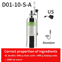 Load image into Gallery viewer, ZRDR Aquarium DIY CO2 Generator System Kit With Pressure Air Flow Adjustment Water Plant Fish Aquarium Co2 ValveCo2 gas cylinder
