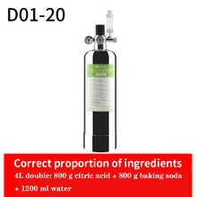 Load image into Gallery viewer, ZRDR Aquarium DIY CO2 Generator System Kit With Pressure Air Flow Adjustment Water Plant Fish Aquarium Co2 ValveCo2 gas cylinder
