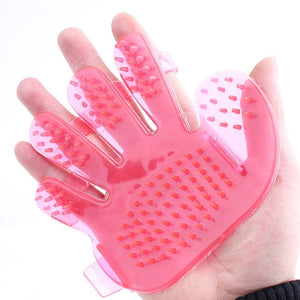 Pet Grooming Glove for Cats Brush Comb Cat Hackle Pet Deshedding Brush Glove for Animal Dog Pet Hair GloveS for Cat Dog Grooming