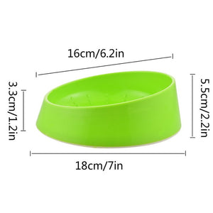 Double Dog Cat Bowls Splash-proof Pet Food Water Feeder For Dog Puppy Cats Pets Stainless Steel Feeding Dishes Pet Bowl #1