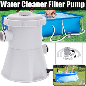 Swimming Pool Filter Pump 220V/300gal Reusable Washable Swimming Pool Water Cleaner Circulating Filter Pump Pools Accessories